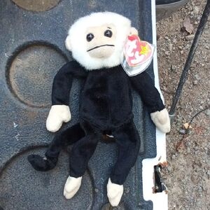 Ty Beanie Babies Meek Cream Plush